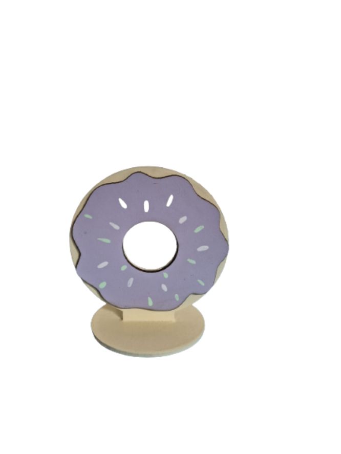 Confeitaria - Donuts Lilás 